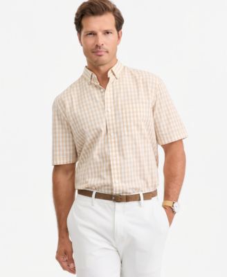 Men's Hemmy Plaid Poplin Short-Sleeve Shirt