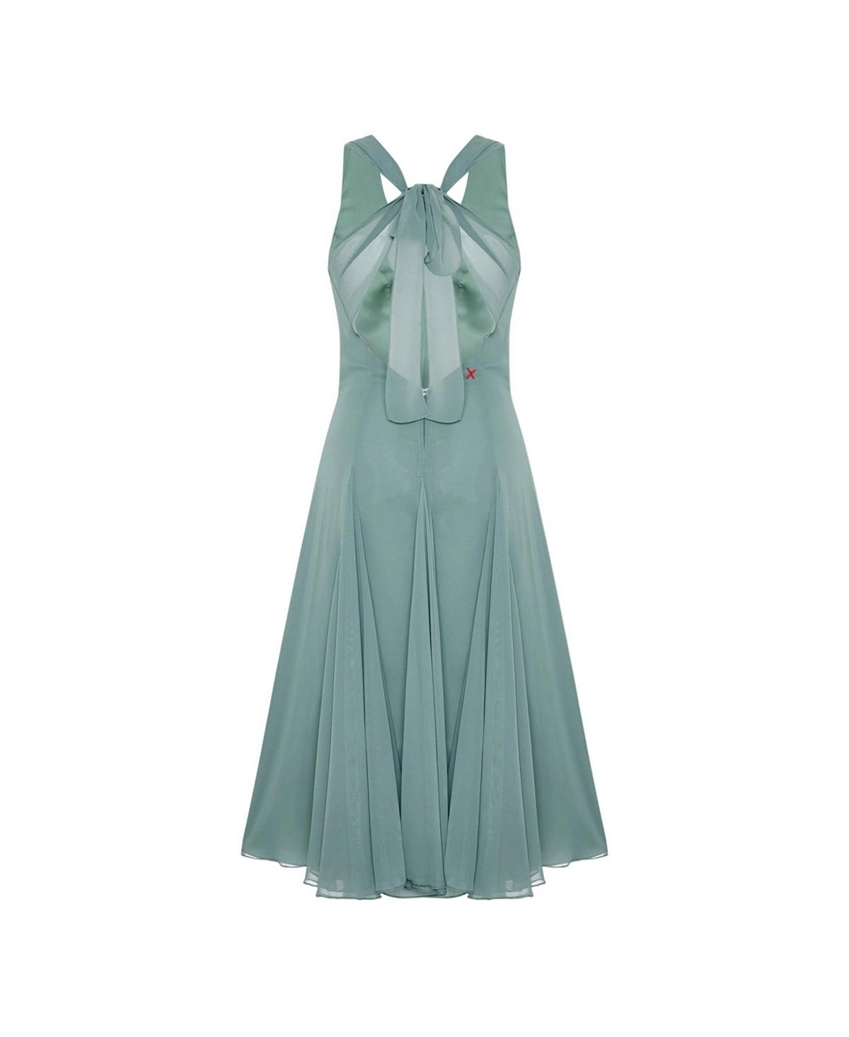 PCFG Women's The Party Edit Silk Midi Dress view 6 — MAYCSS fashion products