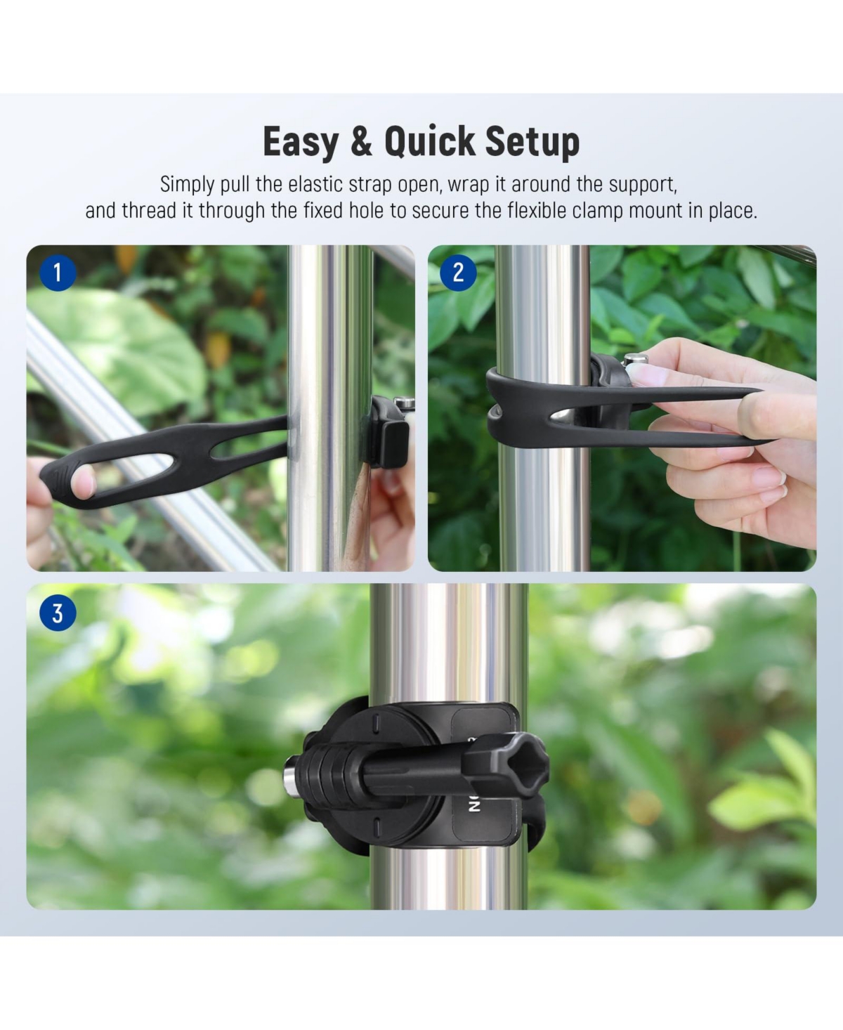 Neewer Gp-77 Camera Mounting Accessory for select GoPro, Dji and Insta360 action cameras
