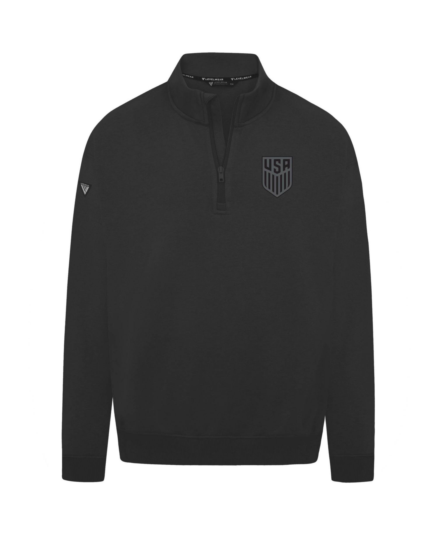 Men's Black USMNT Murray Quarter-Zip Sweatshirt