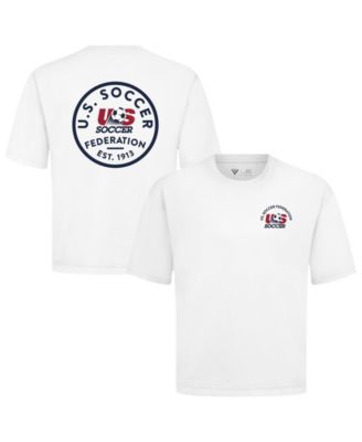 Men's White USMNT Luxe Signature Knit Transit T-Shirt