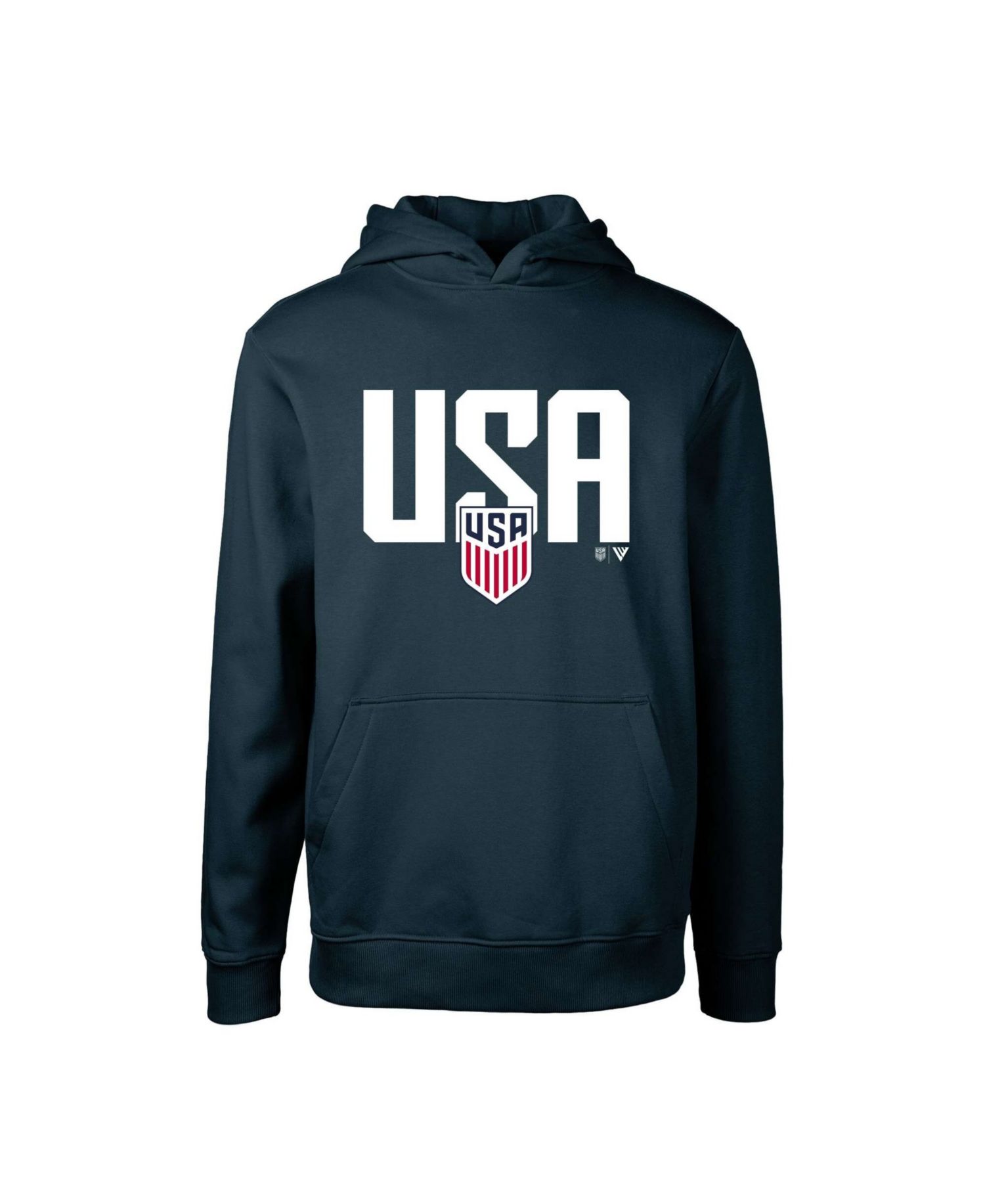 Big Boys and Girls Navy USMNT Podium Mascot Pullover Hoodie