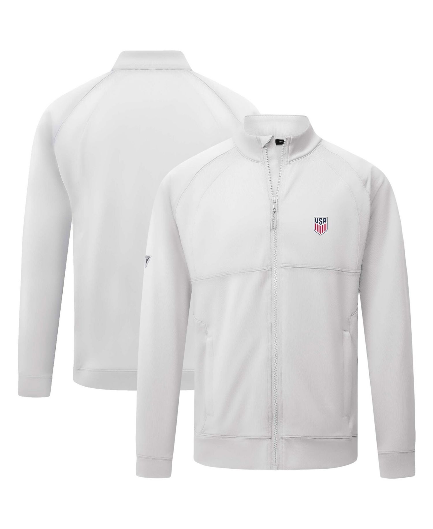 Men's White USMNT Form Full-Zip Jacket