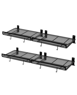 Wall Mounted Storage Shelves 4 Pack