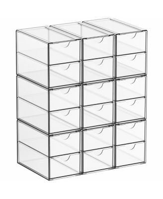 Small Drawers Organizer Stackable Storage Stationery Pen Pencil Craft Glasses