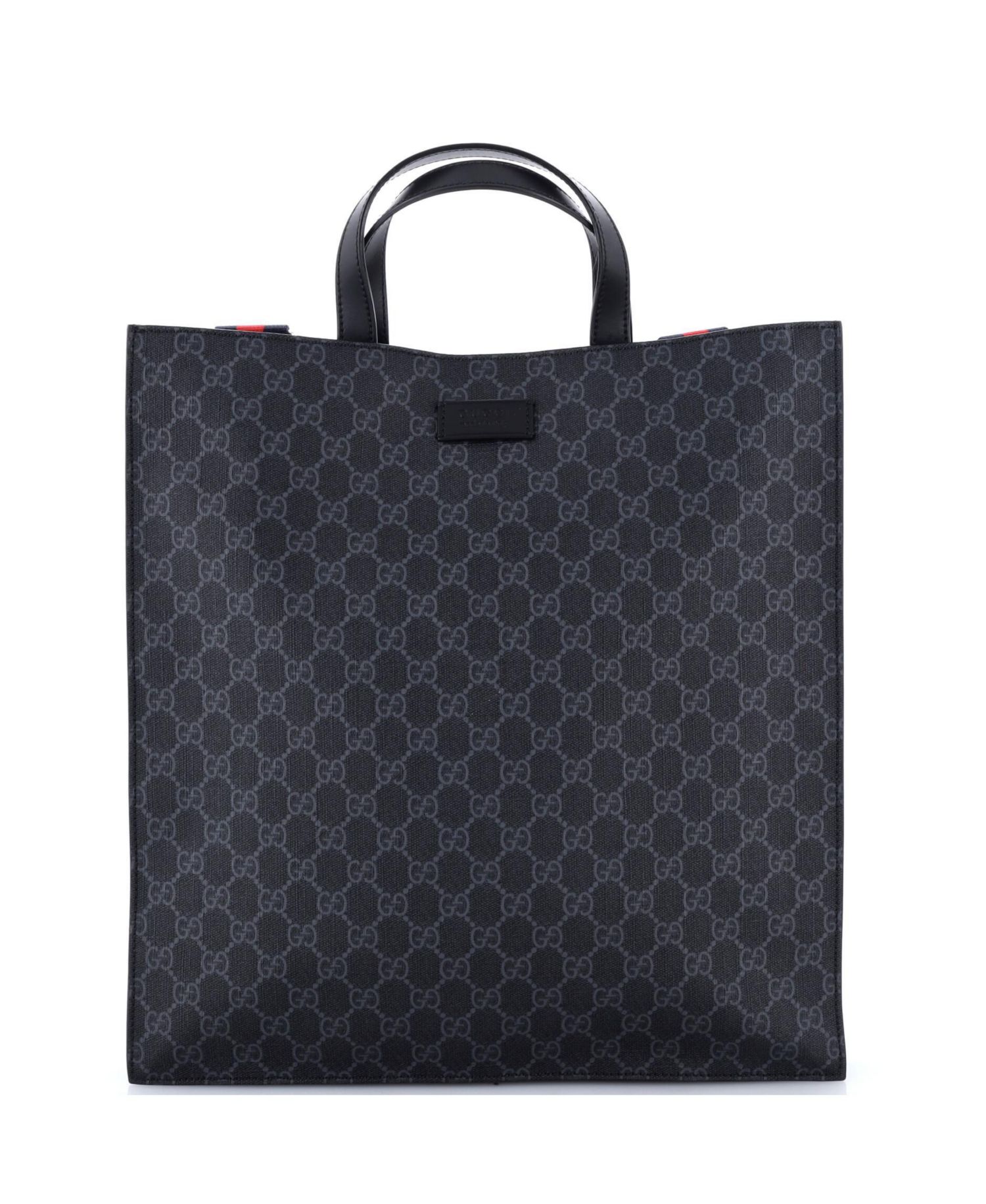 Tall Convertible Soft Open Tote GG Coated Canvas