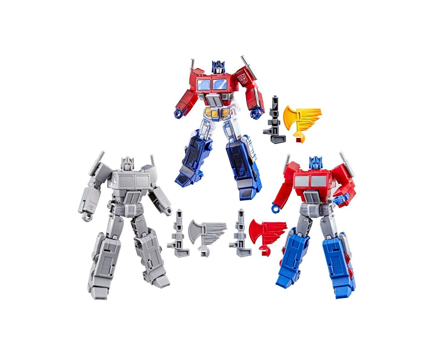 Детские фигурки Transformers Studio Series Optimus Prime 4.5" 3-Piece Set Action Figures, Ages 11+ — фото 3