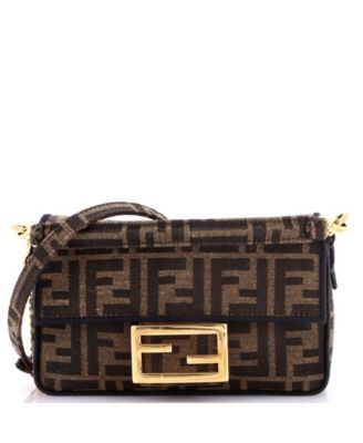 Mini Baguette NM Bag Zucca Canvas