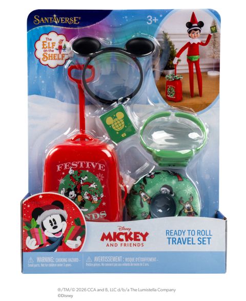 Детские куклы Elf on the Shelf Polar Props Mickey Mouse Travel 5-Piece Accessory Set, от 3 лет