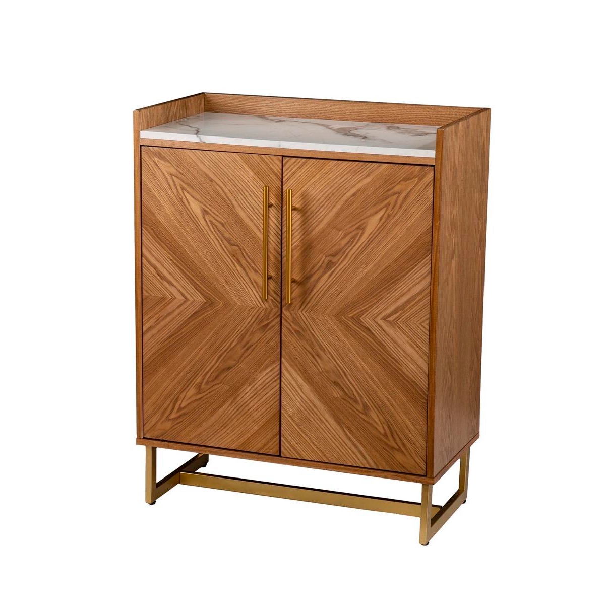 Augusta Home Trilken Bar Cabinet with Wine Storage