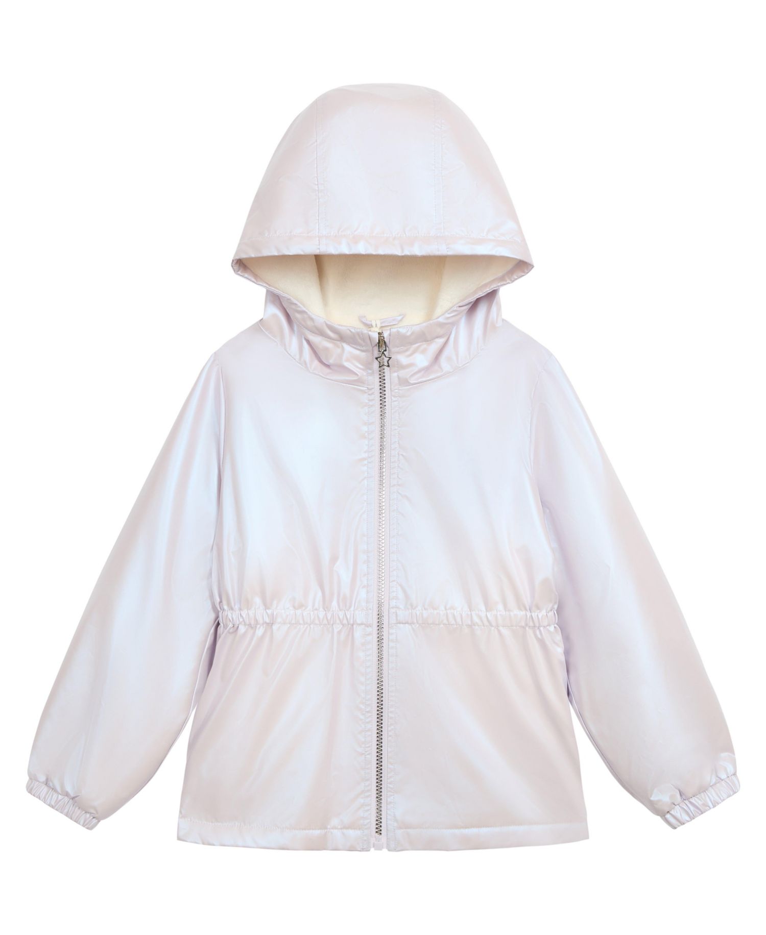 Girls 7-16 Foil Midweight Anorak