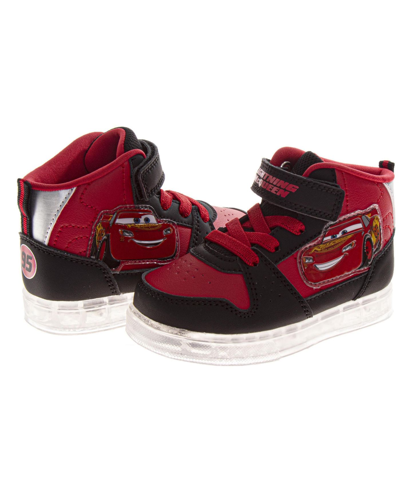 Кроссовки Disney Comfortable Casuals Sneaker для мальчиков, цвет: Красный чёрный — фото 5