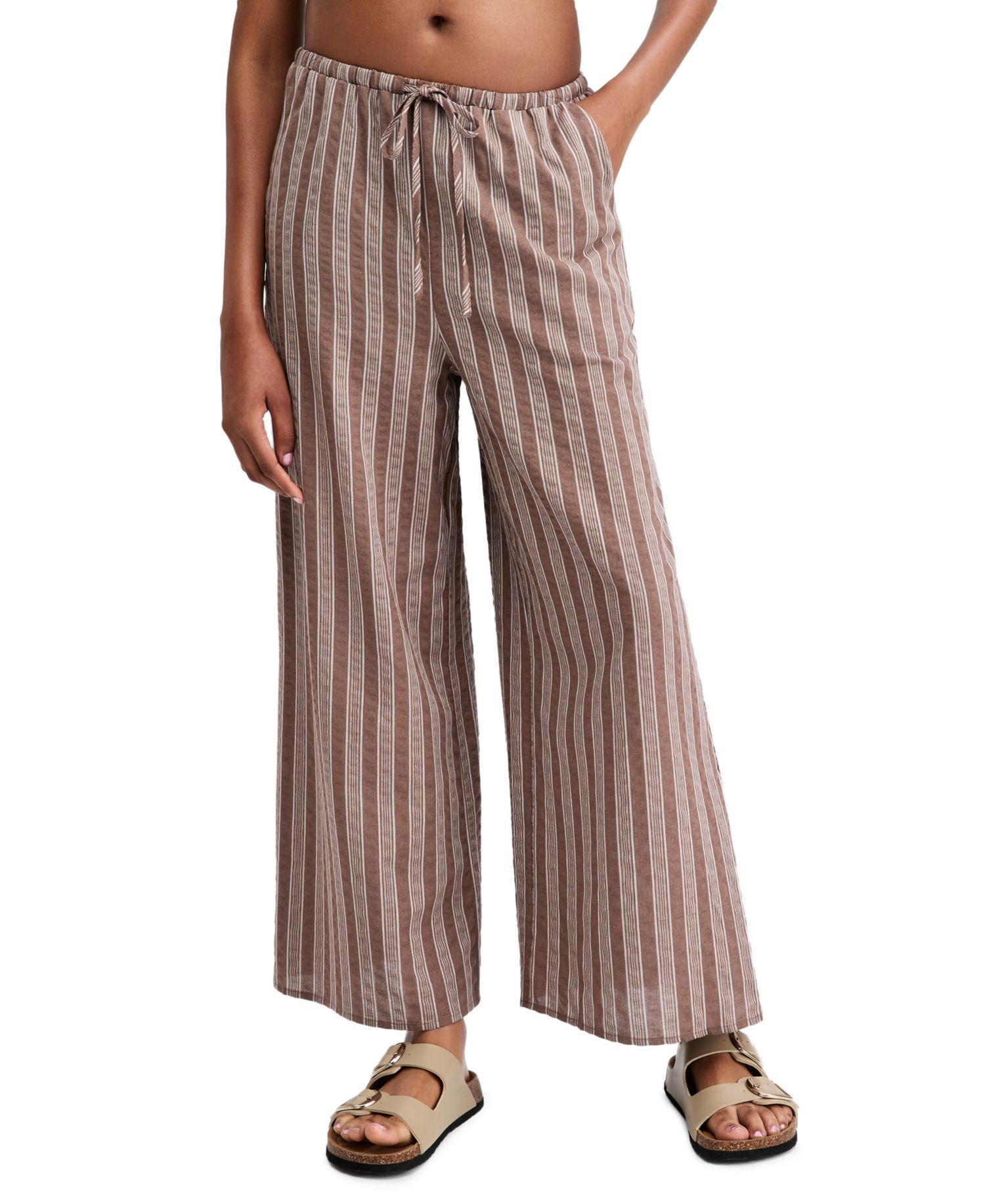 Petite Wide-Leg Pants