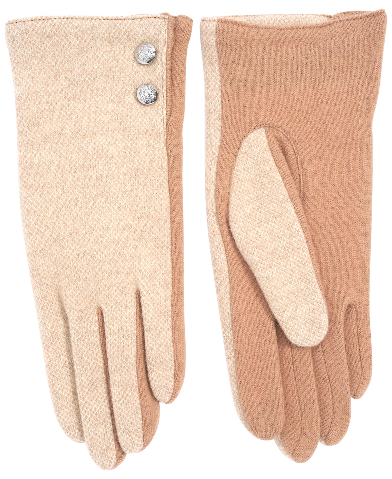 Two Button Pattern Top Gloves