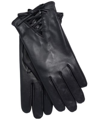 Lace-Up Bow Gloves