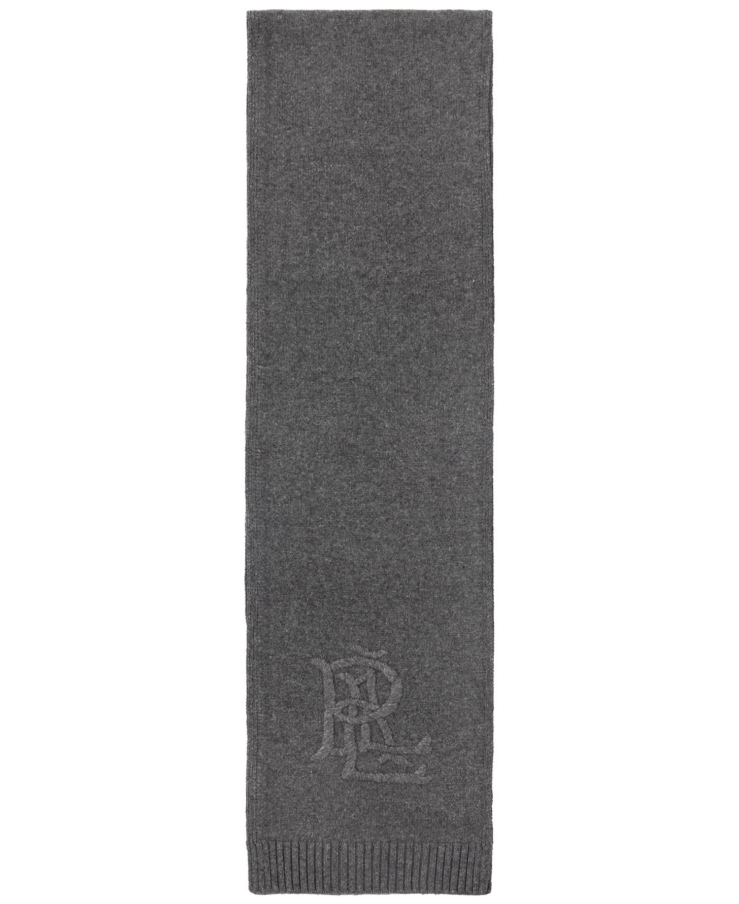Embroidered Logo Scarf