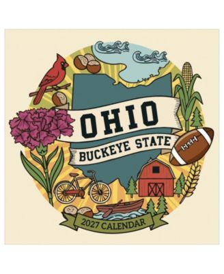 2027 Home Ohio Wall Calendar