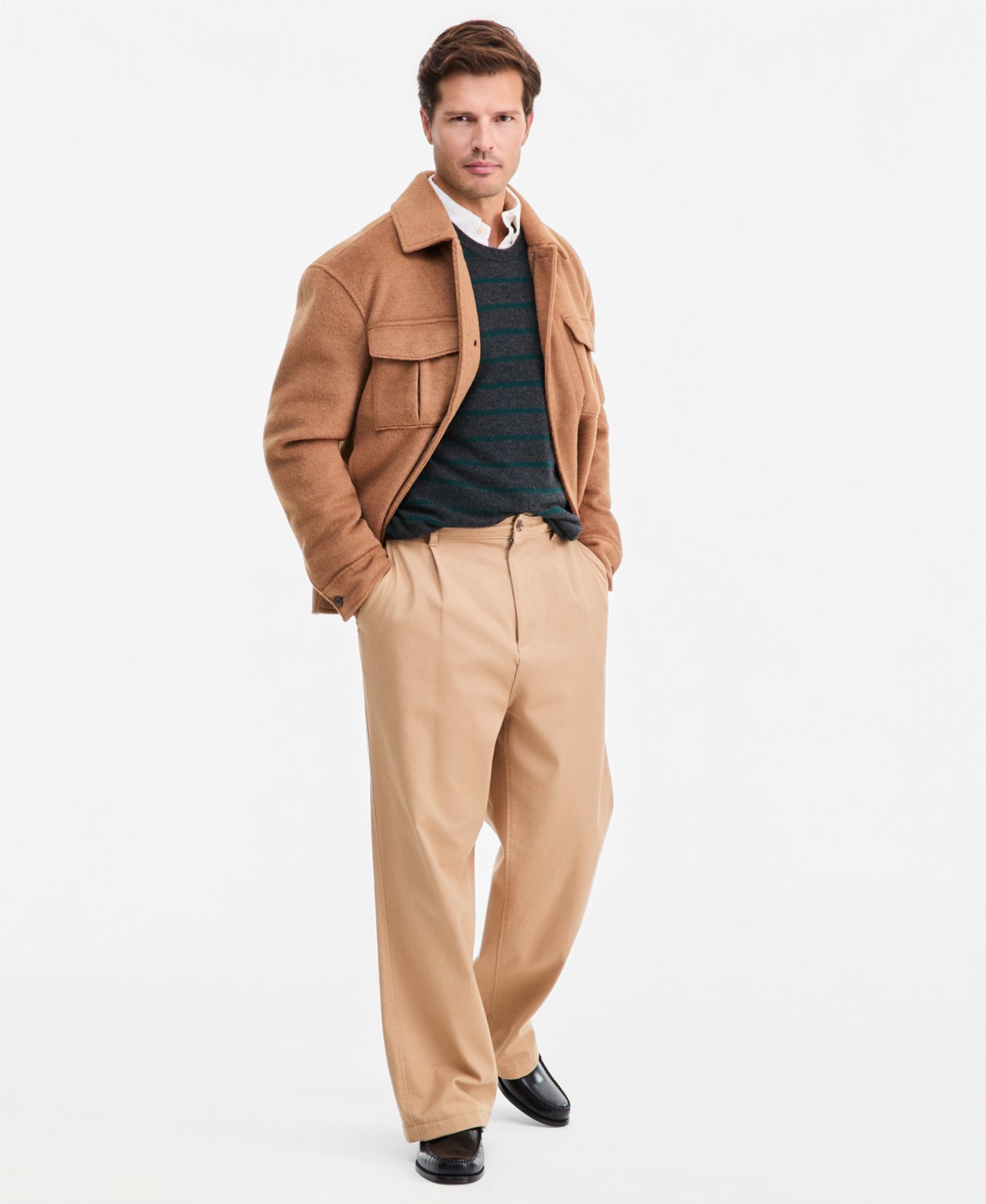 Men's Cashmere Sailor Stripe Sweater, Macy's Exclusive