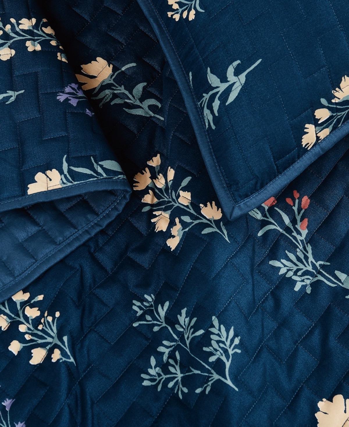 Cannon Avery Floral 3-Piece Quilt Set