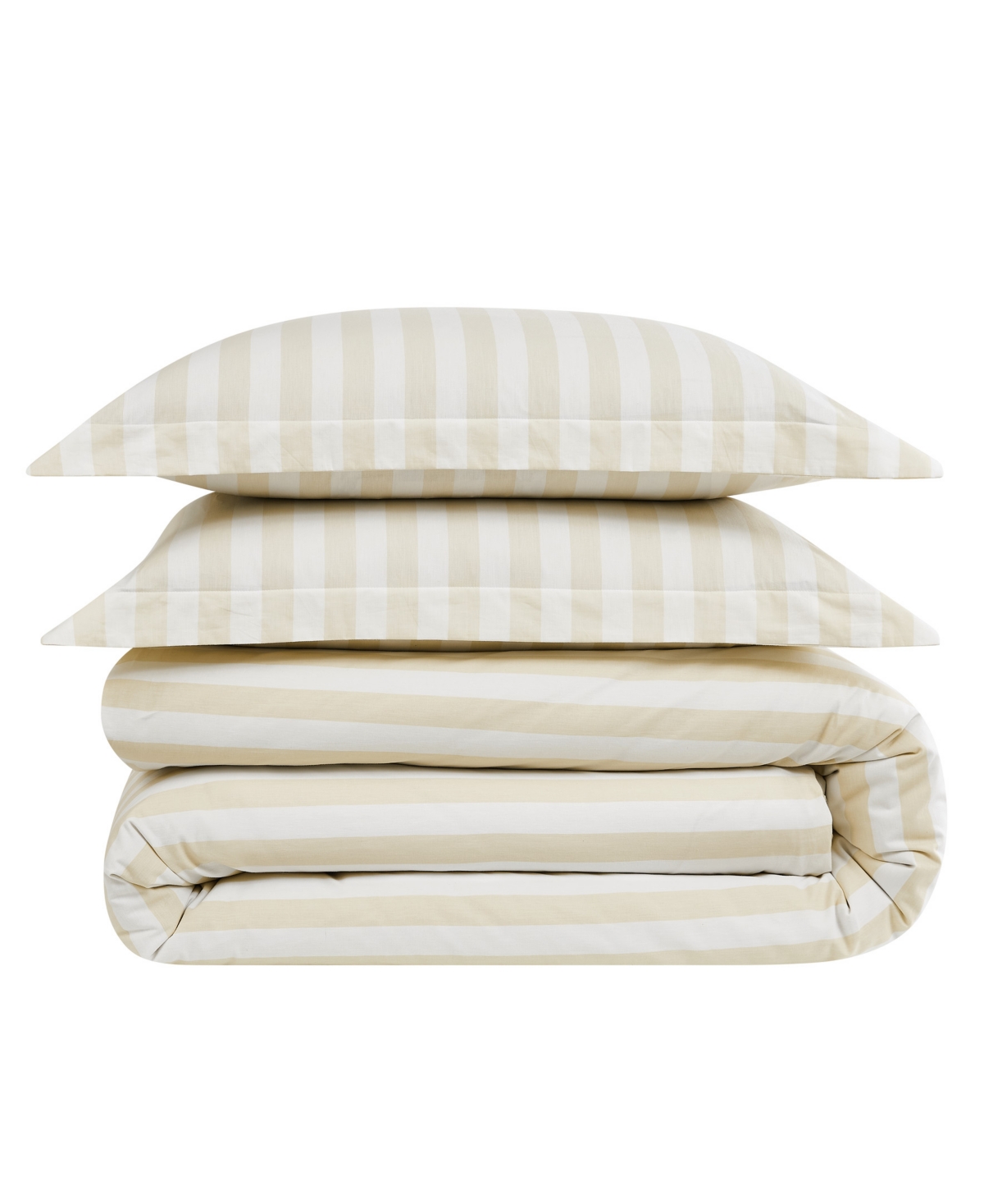 Brooklyn Loom Levi Stripe 3-Piece Duvet Cover Set