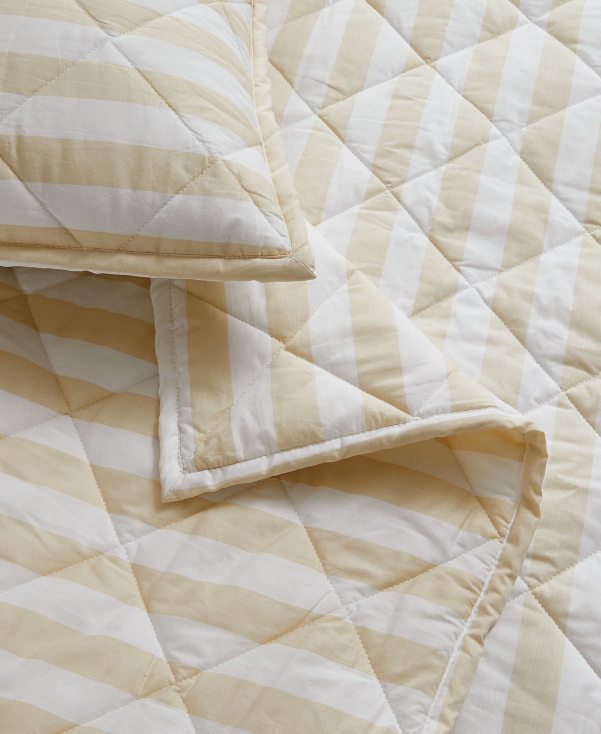 Brooklyn Loom Levi Stripe 2-Piece Quilt Set, Twin/Twin Xl