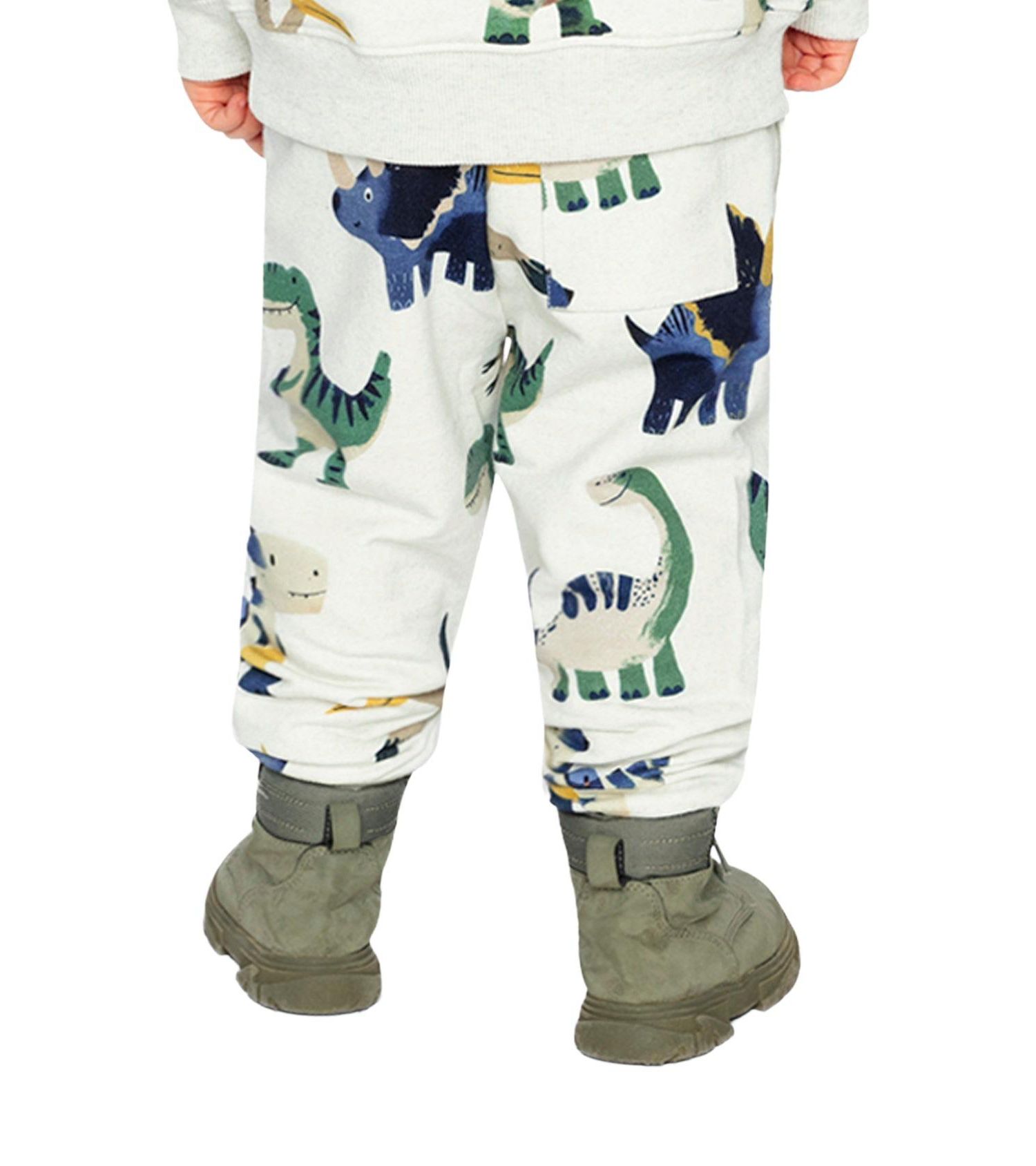 Baby Boy 12M-24M Fleece Sweatpants Dinosaur Print