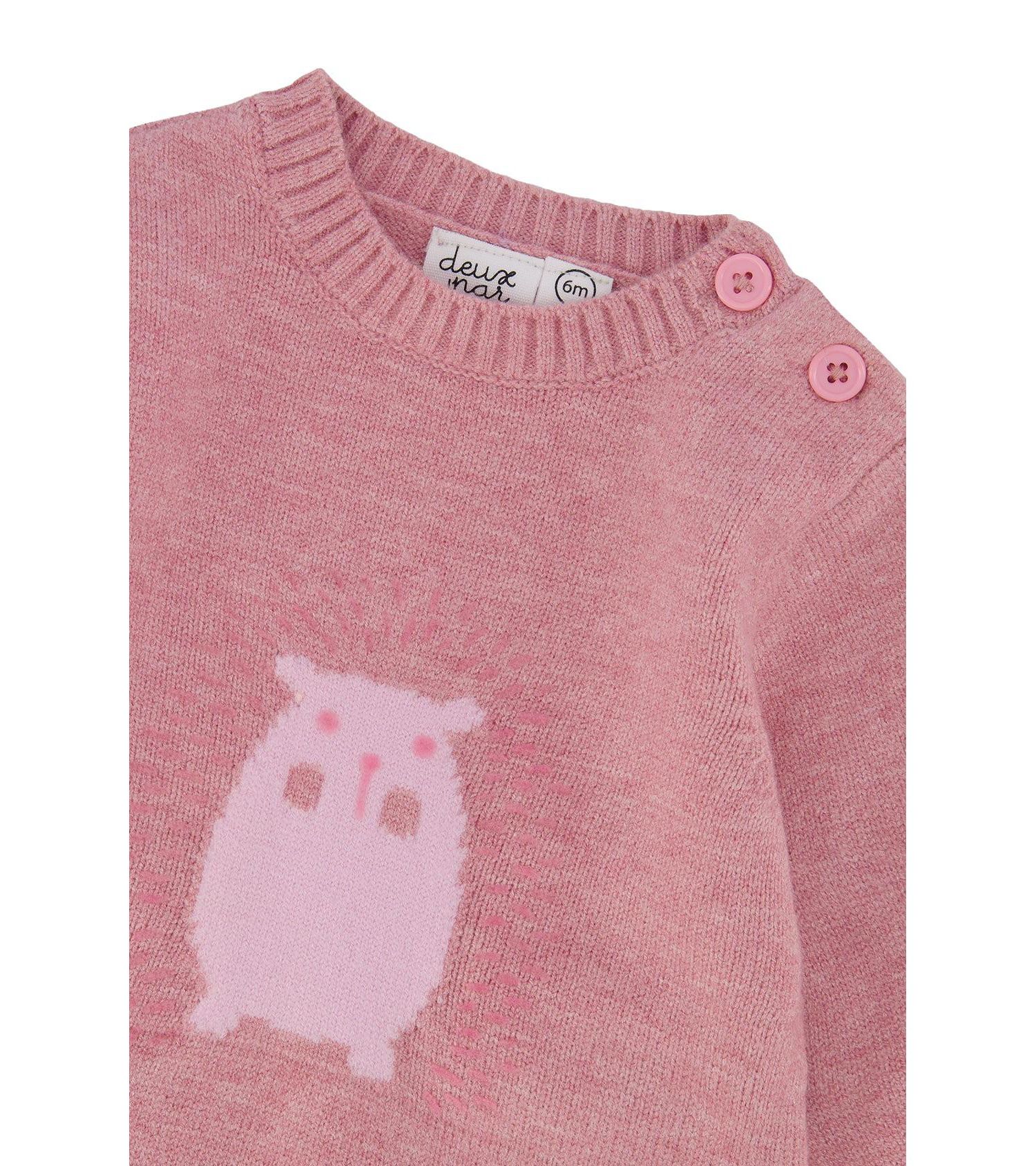 Baby Girls (3M-24M) Knitted Top and Pants Set