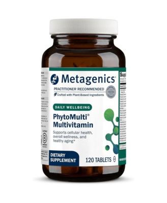 PhytoMulti Multivitamin Without Iron for Men and Women with 20 Plus Vitamins, Minerals and Phytonutrient 120 Tablets