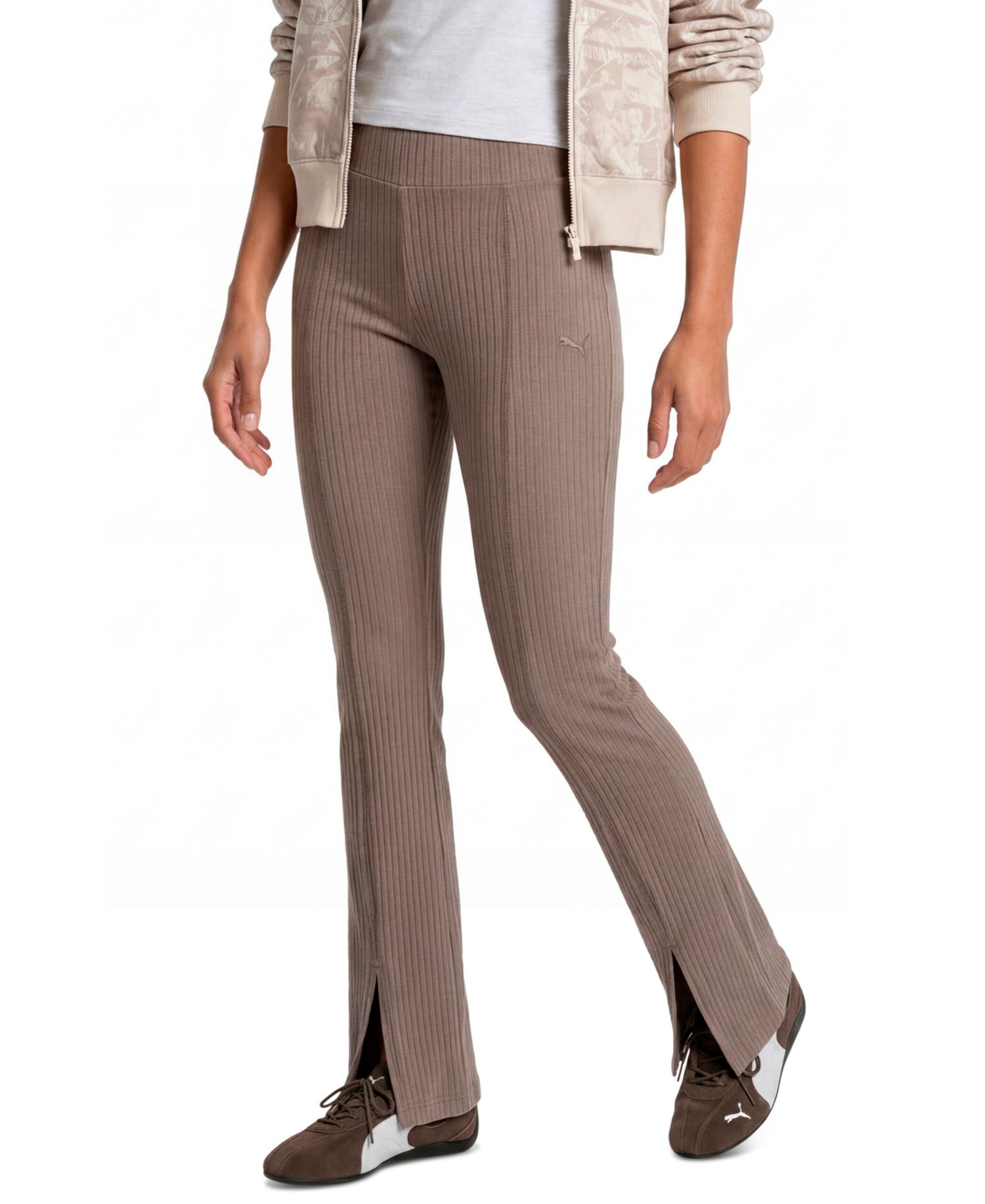 Women's Rib Flared Leggings