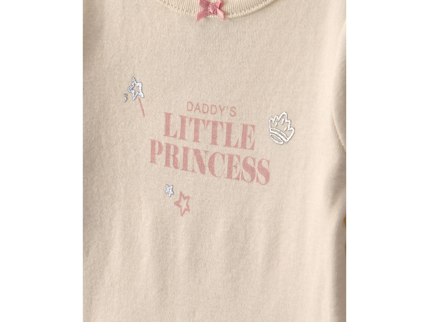 Детский комплект Carter's Daddy's Little Princess для девочки: боди и тюлевые брюки, цвет: Розовый / Кремовый — фото 3
