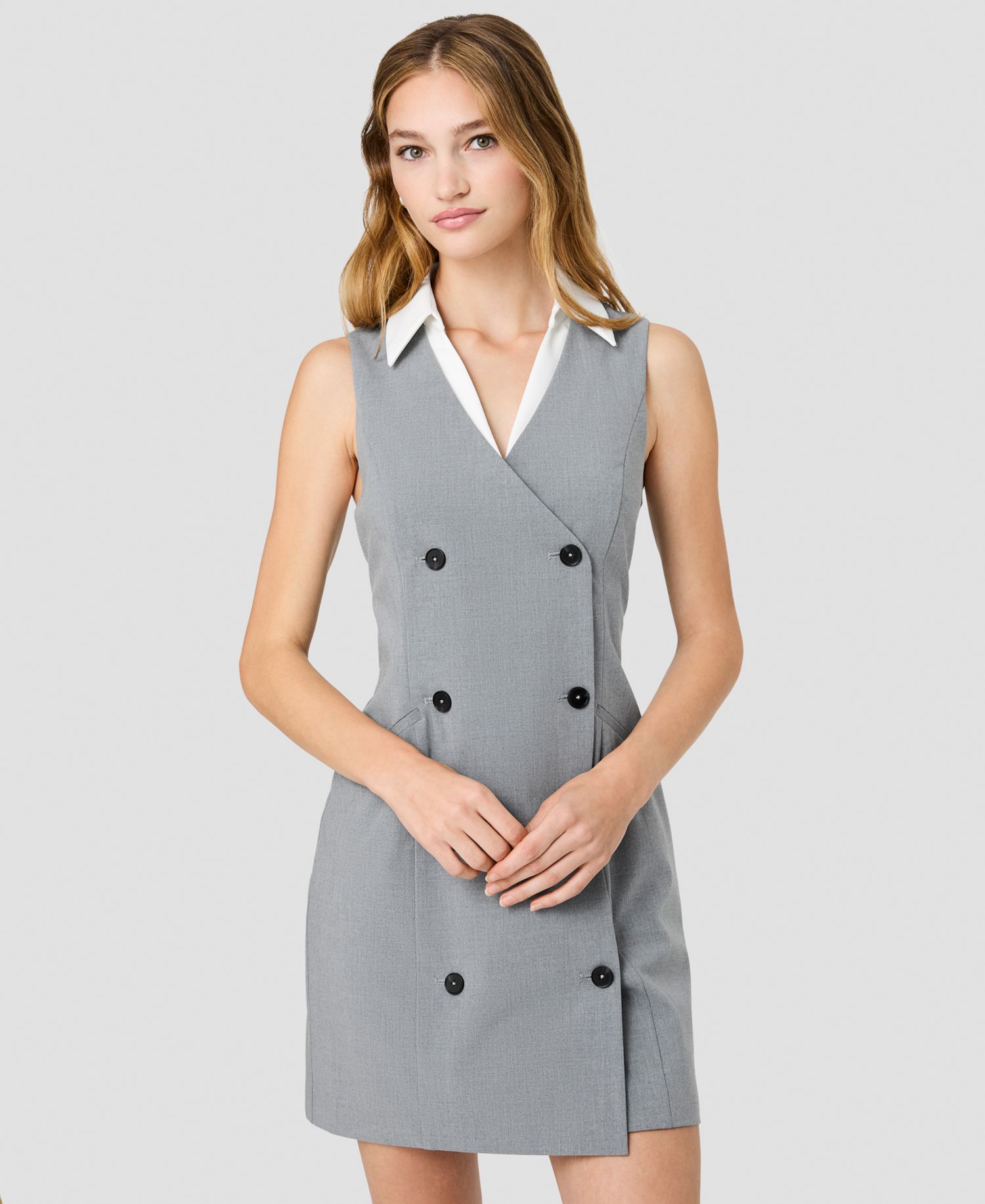 Women's Tavi Sleeveless Collared Mini Dress