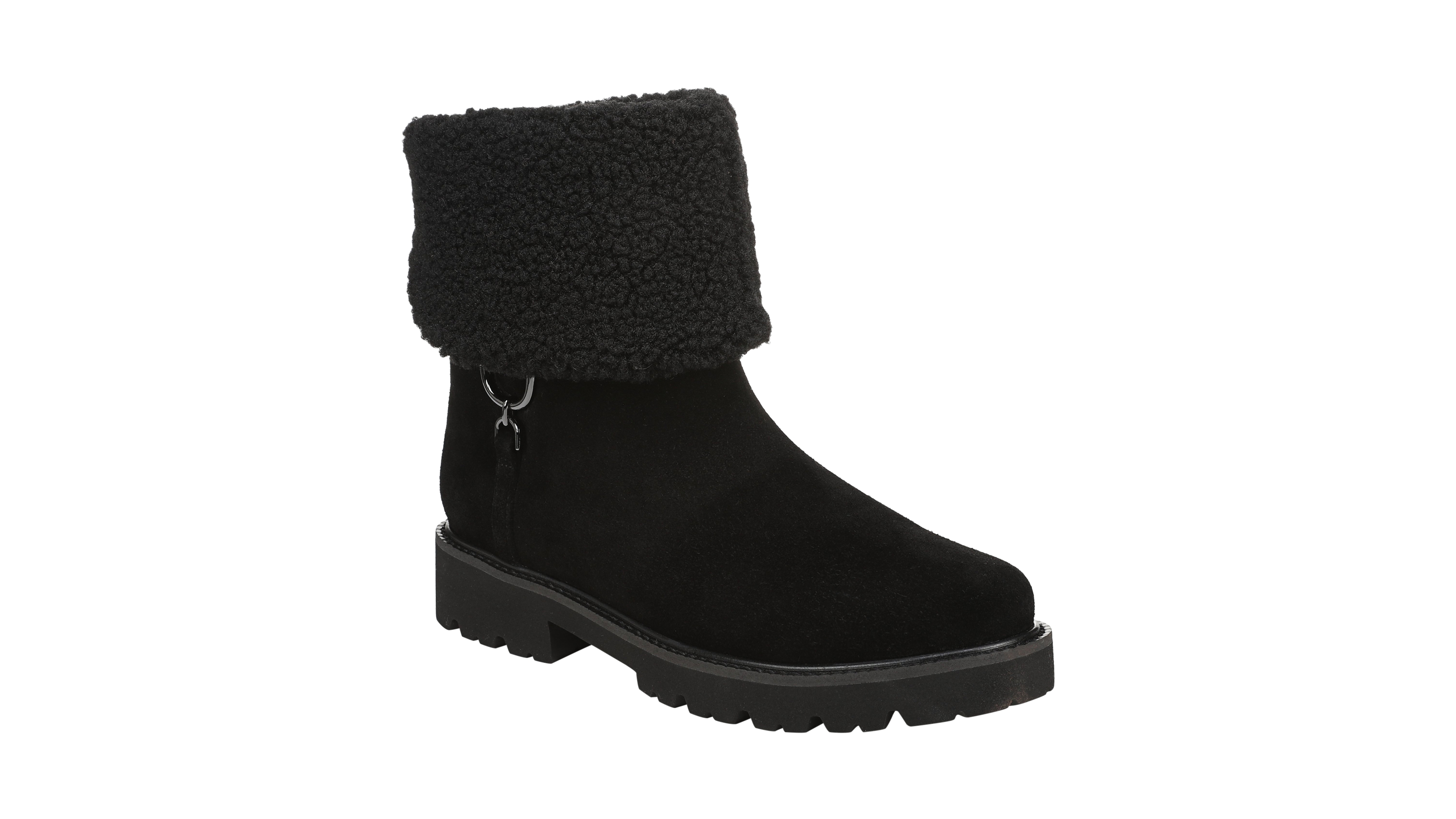 Franco Sarto Women's Suede Pull-On Ankle Booties