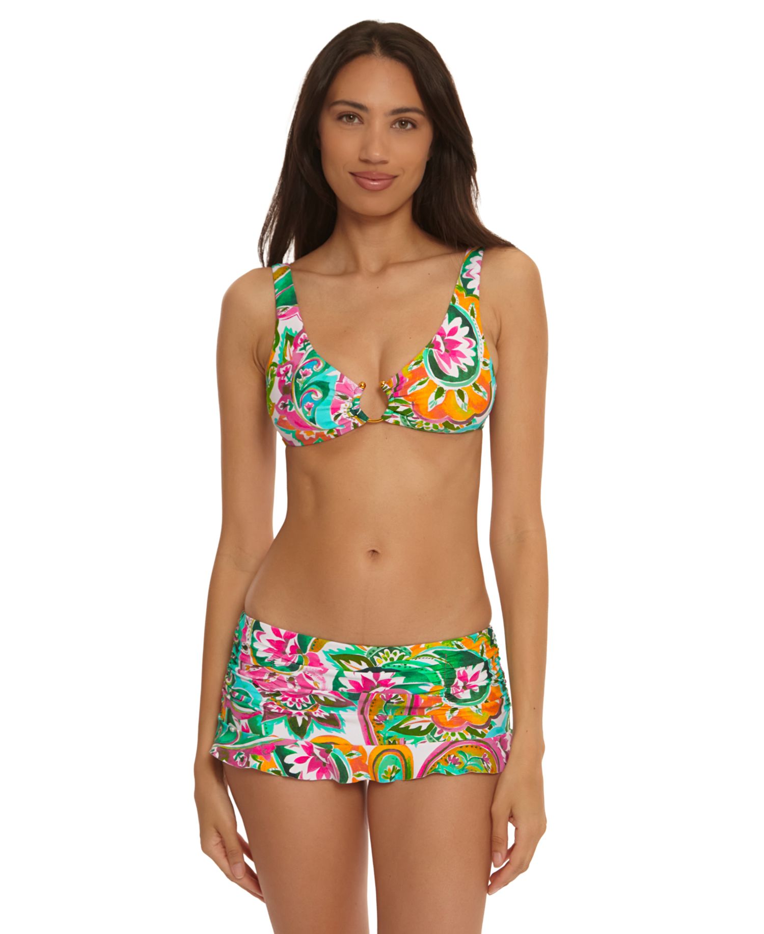 Women's La Vie Mira Printed Bikini Swim Top