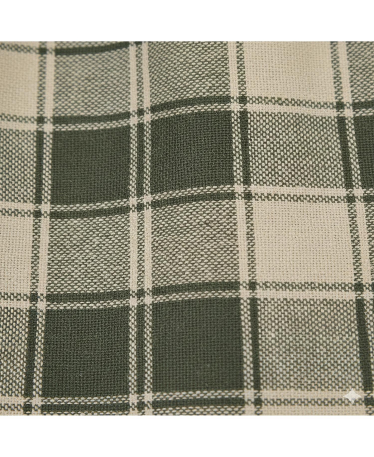 Ellis Curtain Polyester and Cotton Country Check Tailored With 1.5 inch Rod Pocket Window Valance