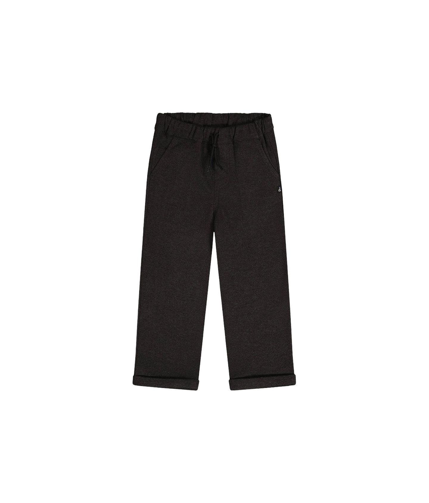 Брюки Deux par Deux Stretch Twill Pants для мальчиков-малышей, цвет: Чёрный — фото 1