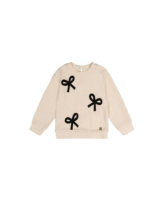 Girl's (2T-5T) Sweatshirt with Bows