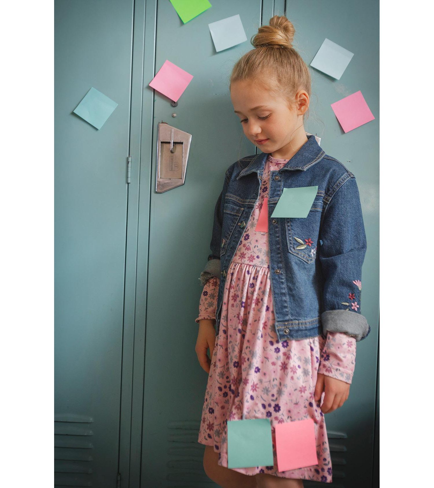 Girl's (6-14) Denim Jacket