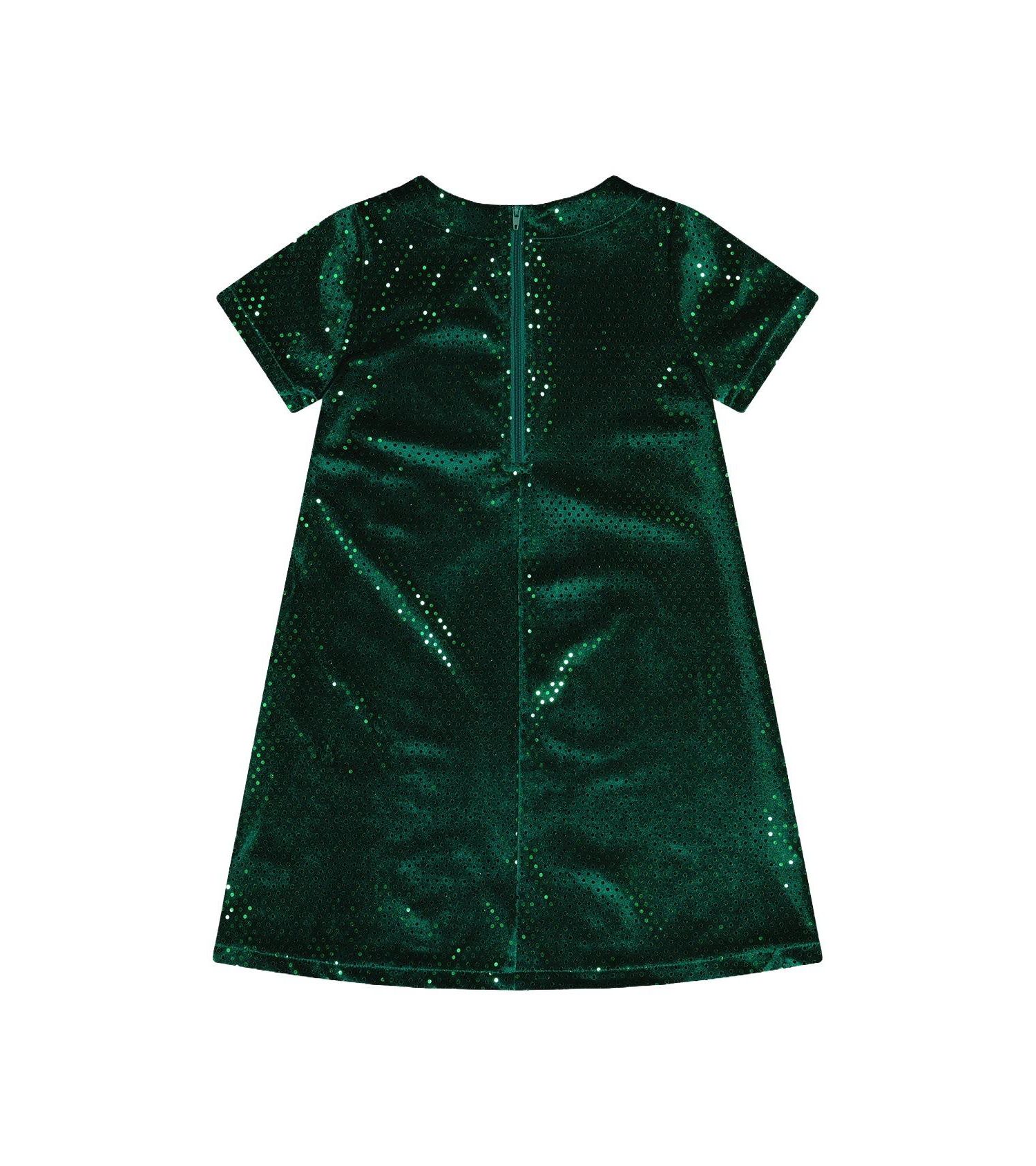 Little and Big Girl 6-14Y Short Sleeve A Line Dress