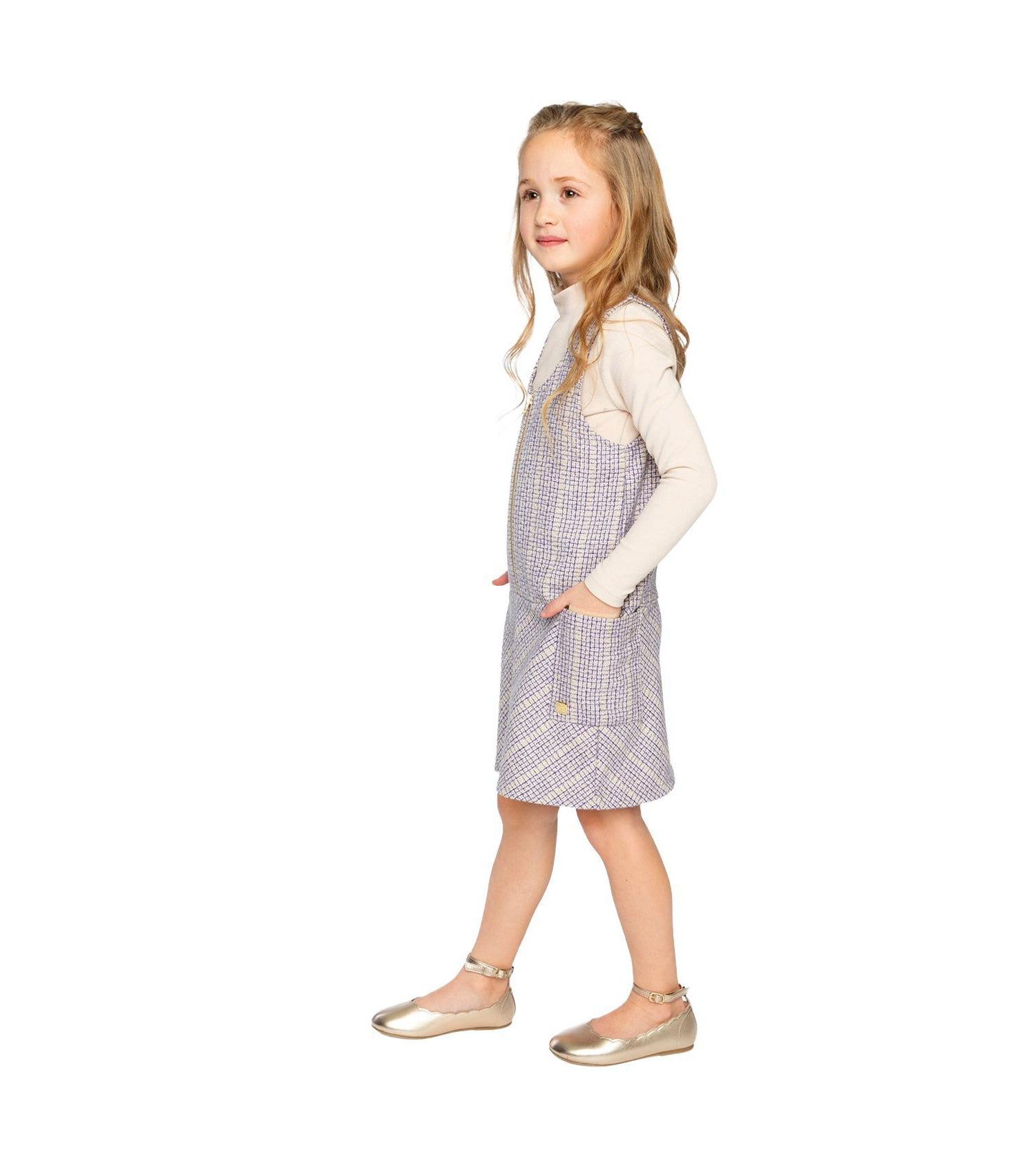 Big Girls 6-12 Jumper Checkered