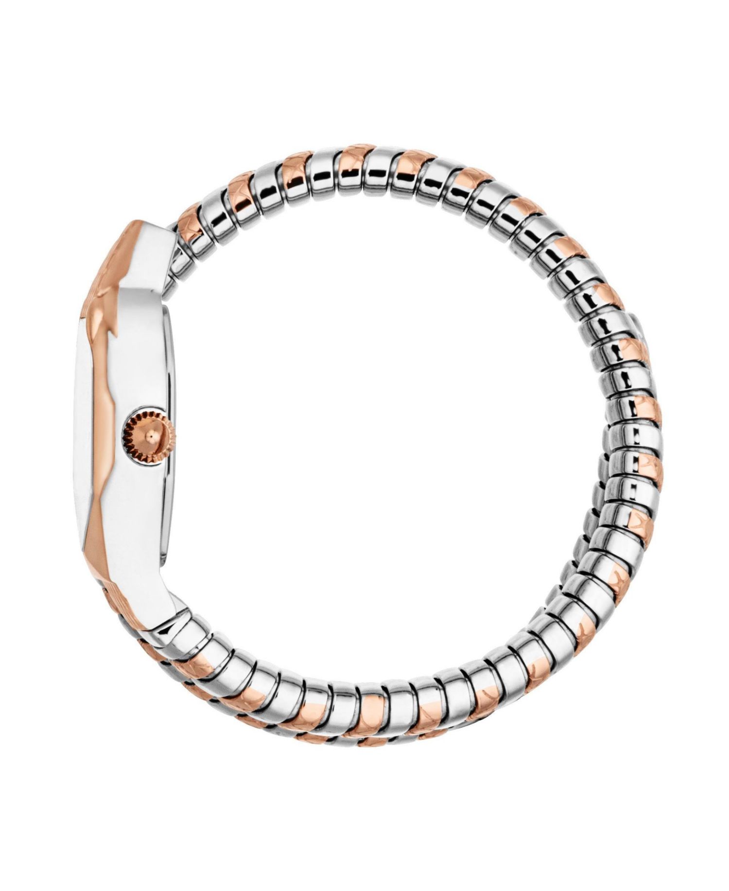 Women's Aria Quartz Two Tone Stainless Steel Bracelet Watch