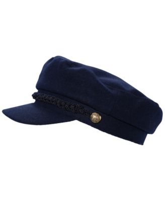 Logo Crest Buttons Brim Hat