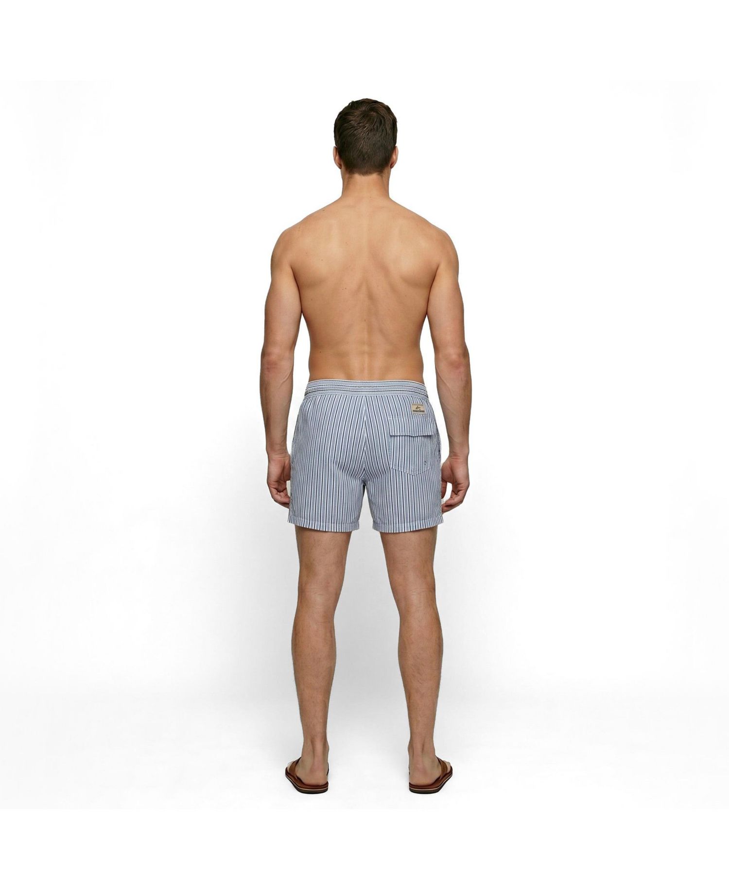 Men's Jimmy 6.5" Seersucker Stripe Volley
