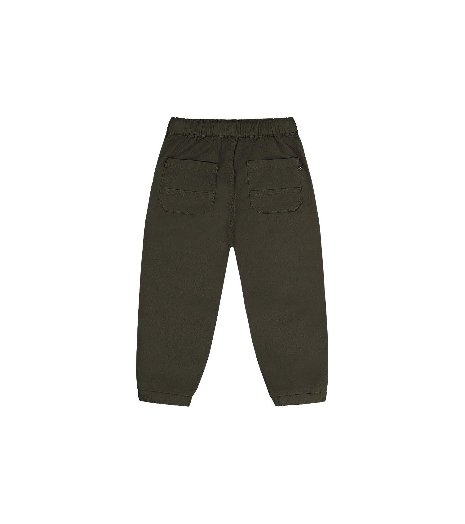 Baby Boys Stretch Canvas Jogger Pants Very Dark Green