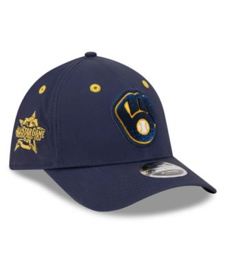 Men's Navy Milwaukee Brewers 2026 MLB All-Star Game Workout 39THIRTY M-Crown Flex Hat