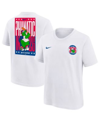 Big Boys and Girls White 2026 MLB All-Star Game Phillie Phanatic T-Shirt