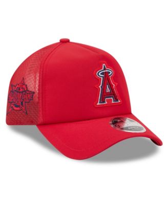Men's Red Los Angeles Angels 2026 MLB All-Star Game Workout 9FORTY Apex Adjustable Hat