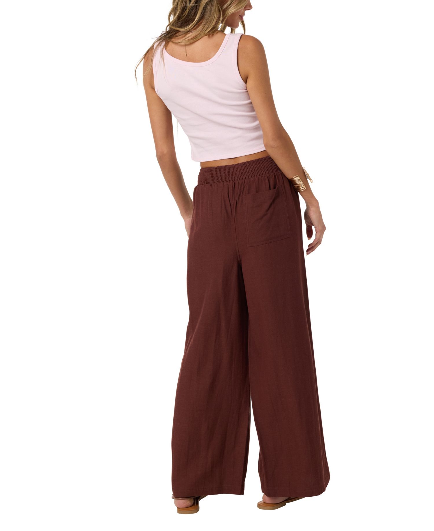 Women's Kree Linen Pull-On Pants