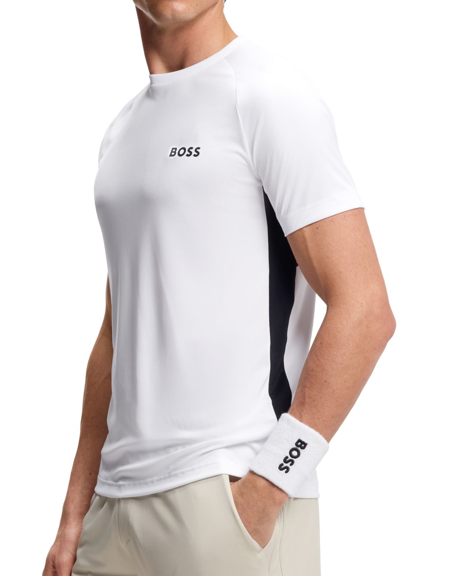 Men's Four-Way Stretch Slim-Fit T-Shirt
