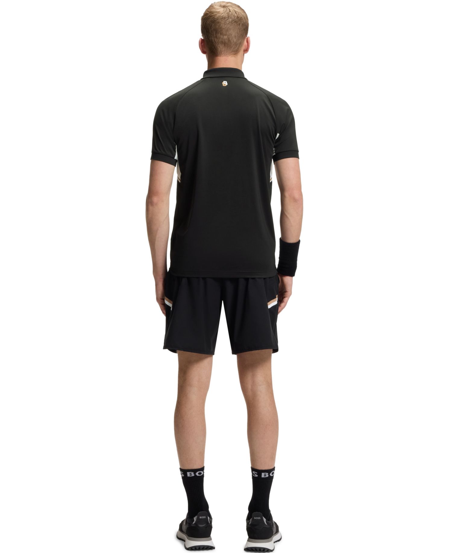 BOSS by Men's Active Quick-Dry Stretch Slim-Fit Polo Shirt