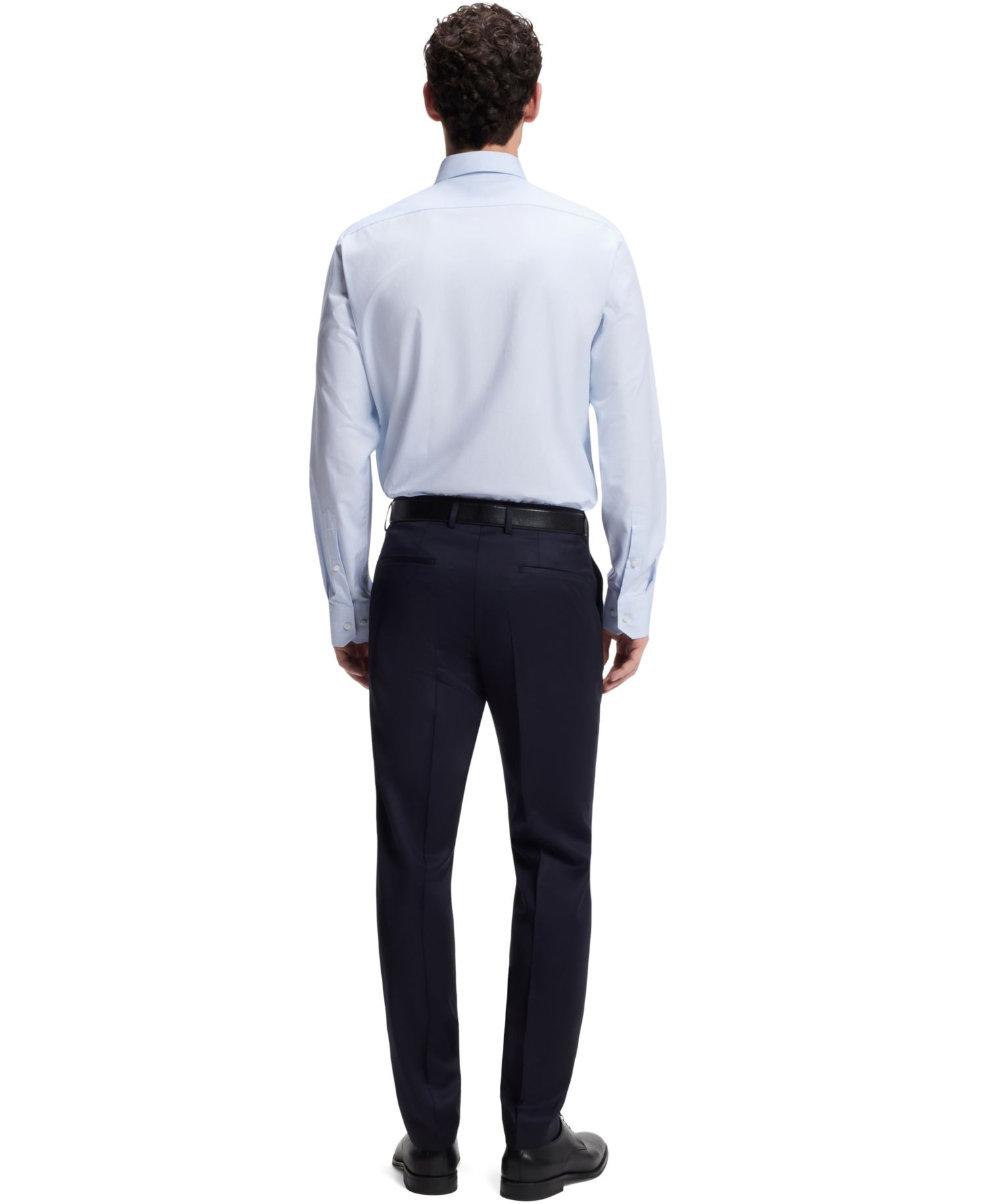 BOSS by Men's Structured Cotton Regular-Fit Dress Shirt